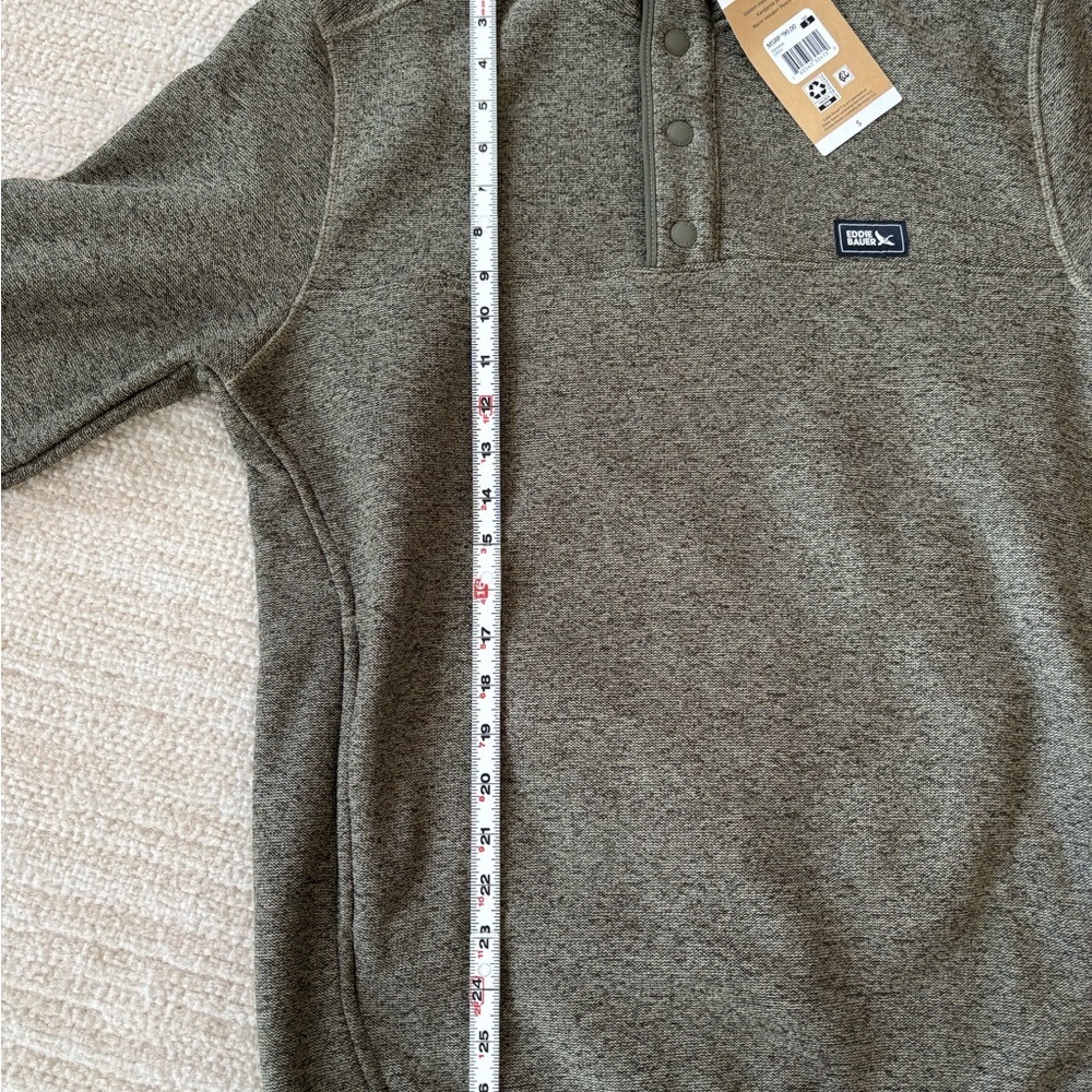Eddie Bauer Men's Forest Green Pullover Sweater Small BRAND NEW - Picture 6 of 8